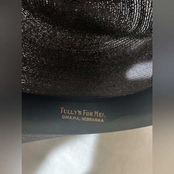 Very Vintage Men’s 6-7/8” Fedora Hat from Tully’s of Omaha - Retro Vibe EUC - Picture 5 of 8